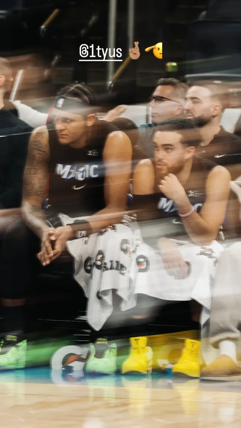 开云体育入口-祝未来好运！班凯罗Ins晒合影向泰厄斯-琼斯告别